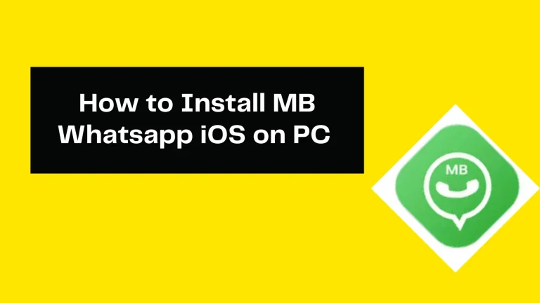 How to Install MB Whatsapp iOS on PC?